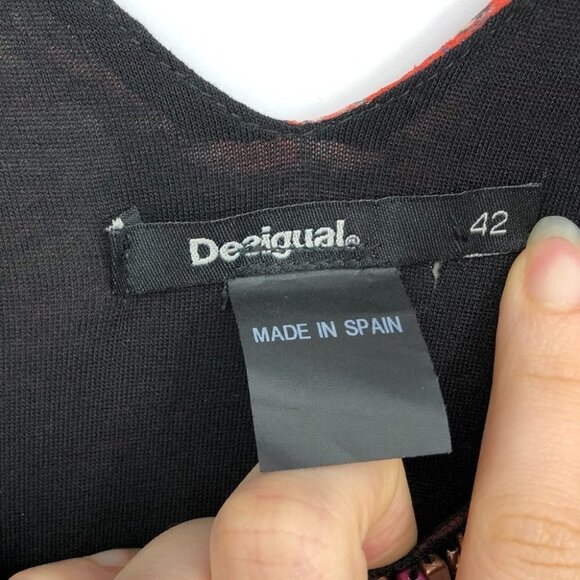 Desigual multicolor Francois’s mini sleeveless sheath dress in Large (EU 42) - Picture 7 of 16